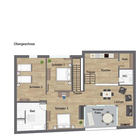 Bohnapartments - Town House Am Stadtpark - Gratis Parkplatz - Wlan Erfurt Eksteriør bilde