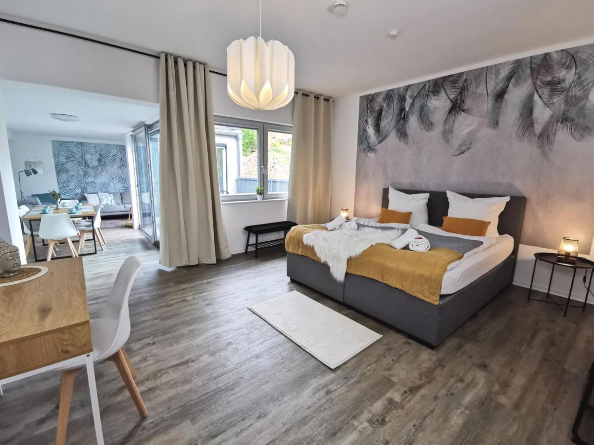 Bohnapartments - Town House Am Stadtpark - Gratis Parkplatz - Wlan Erfurt Eksteriør bilde
