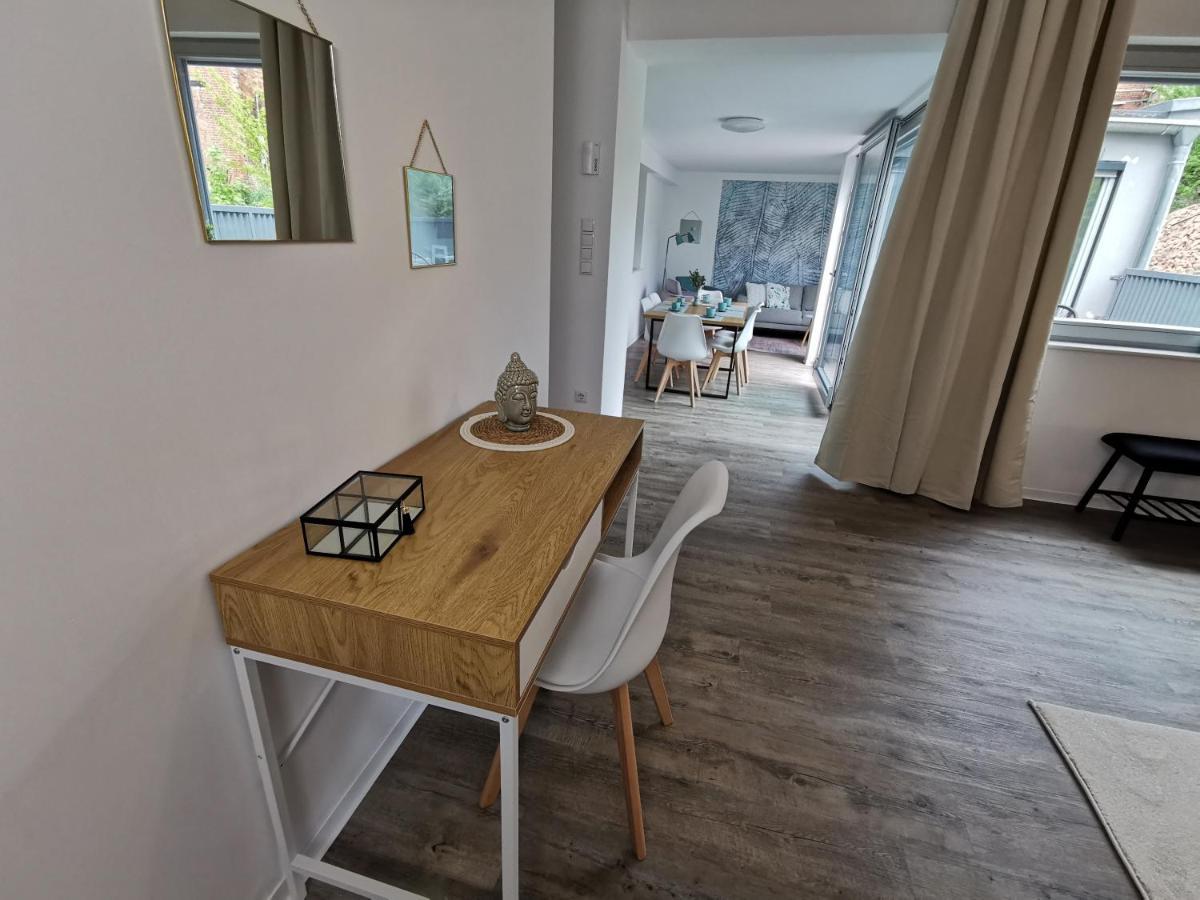 Bohnapartments - Town House Am Stadtpark - Gratis Parkplatz - Wlan Erfurt Eksteriør bilde