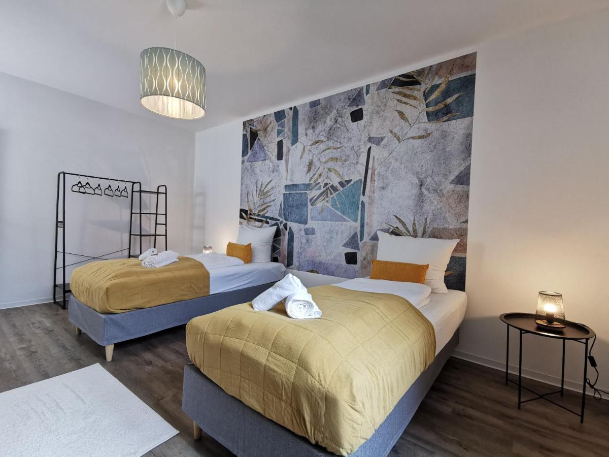 Bohnapartments - Town House Am Stadtpark - Gratis Parkplatz - Wlan Erfurt Eksteriør bilde